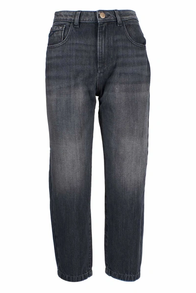 Yes Zee Cotton Women's High-waisted Women's Jeans In Black