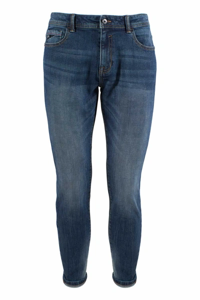 Yes Zee Timeless Dark Denim Jeans For Men's Men In Blue