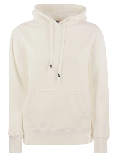 Autry Hoodie In White