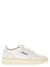 Autry Medalist Low - Leather Sneakers In Neutral