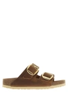Birkenstock Arizona Oiled Leather Sliders