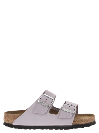 Birkenstock Arizona Big Buckle Sandals In Purple