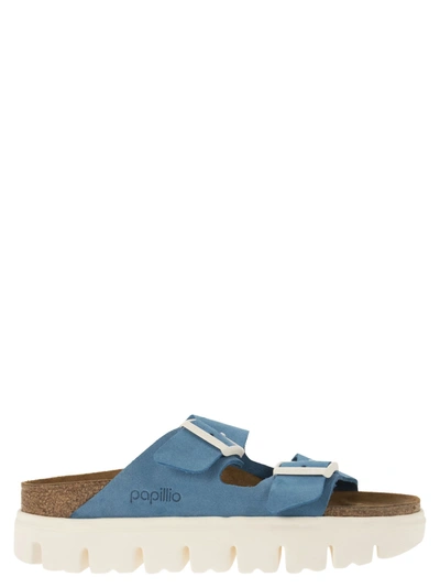Birkenstock Arizona Pap Chunky - Sandal With Buckles In Blue