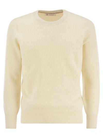 BRUNELLO CUCINELLI BRUNELLO CUCINELLI CASHMERE SWEATER ROUND NECK