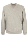 BRUNELLO CUCINELLI BRUNELLO CUCINELLI CASHMERE V NECK SWEATER