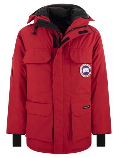 Canada Goose Red Down Expedition Parka