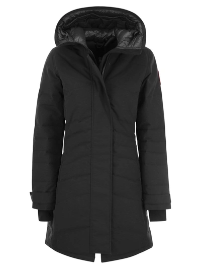 Canada Goose Lorette Padded Parka In Black