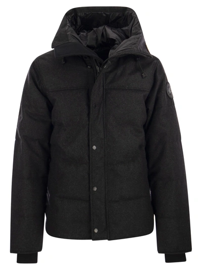Canada Goose Macmillian - Wool Parka In Carbon
