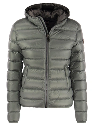 Colmar Friendly - Down Jacket With Fixed Hood In Grey