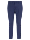 DONDUP DONDUP ALFREDO SLIM FIT COTTON TROUSERS