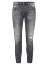 DONDUP DONDUP BRIGHTON CARROT FIT JEANS WITH RIPS