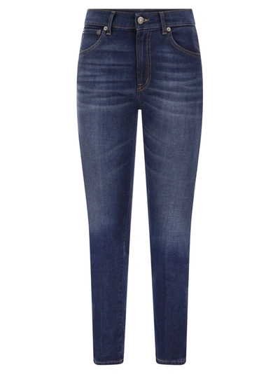 Dondup Daila - Organic Stretch Denim Jeans In Denim Blu