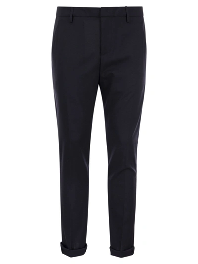 DONDUP DONDUP GAUBERT FRESH WOOL TROUSERS