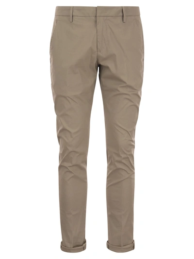 Dondup Gaubert - Slim-fit Trousers In Hazelnut