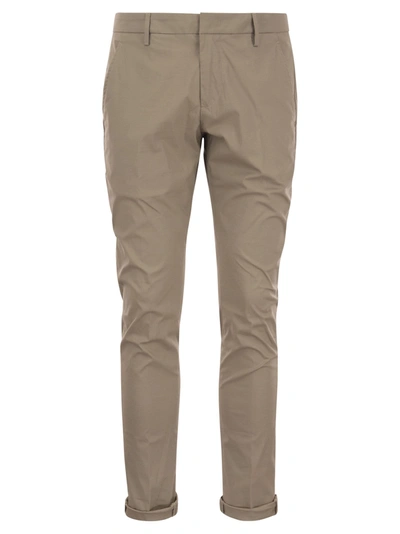 DONDUP DONDUP GAUBERT SLIM FIT TROUSERS