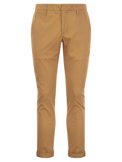 Dondup Men's Gaubert - Slim-fit Trousers In Brown