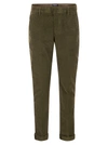 Dondup Men's Gaubert - Slim Milleraies Trousers In Green