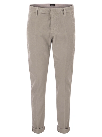 Dondup Gaubert - Slim Milleraies Trousers In Light Grey