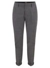 DONDUP DONDUP GAUBERT WOOL BLEND TROUSERS