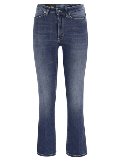 Dondup Mandy - Jeans Super Skinny Bootcut In Denim Blue