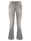 DONDUP DONDUP MANDY SUPER SKINNY BOOTCUT JEANS IN STRETCH DENIM