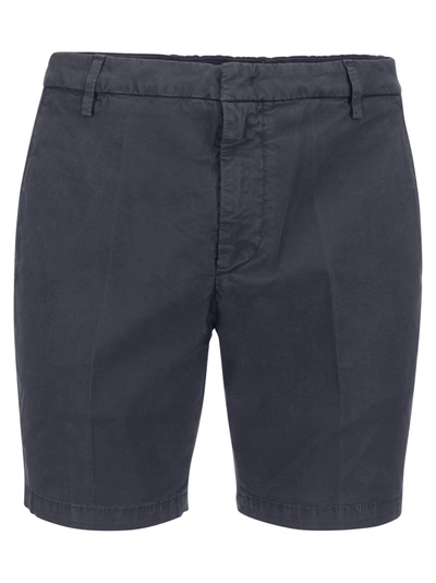 DONDUP DONDUP MANHEIM COTTON BLEND SHORTS