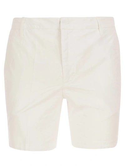 Dondup Manheim - Cotton Shorts In White