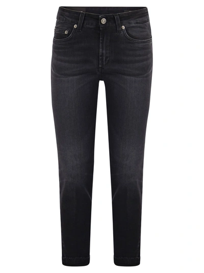 Dondup Monroe Skinny Jeans In Black