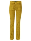 DONDUP DONDUP NEWMOLLY VELVET BOOTCUT TROUSERS