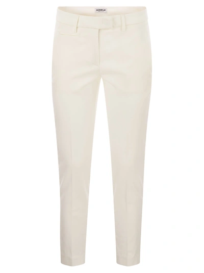 DONDUP DONDUP PERFECT SLIM FIT STRETCH TROUSERS