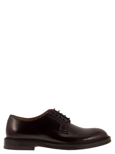 Doucal's Horse - Derby Lace-up In Burgundy