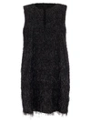 Fabiana Filippi Metallic-threading Fringed Minidress