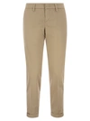 Fay Casual Trousers In Beige