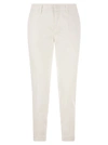 Fay White Chino Trousers
