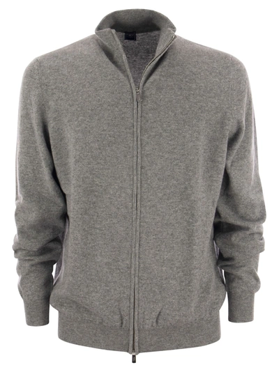 Fedeli Favonio - Cashmere Cardigan In Grey