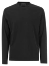 FEDELI FEDELI LONG SLEEVED CREW NECK T SHIRT