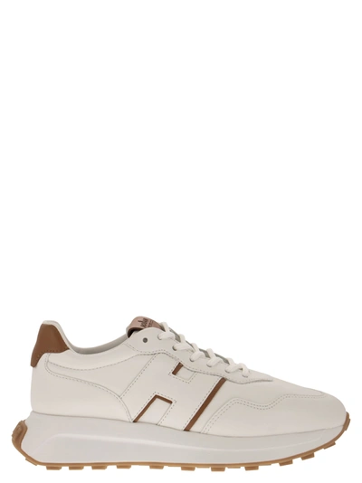 HOGAN HOGAN H641 LEATHER TRAINERS