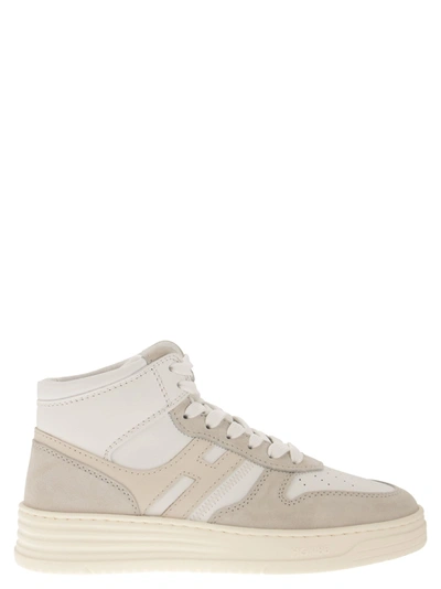 Hogan Sneakers H630 In Silver/ivory