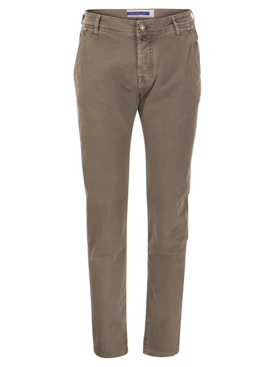 JACOB COHEN JACOB COHEN LENNY SLIM 5 POCKET TROUSERS