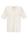 Majestic Filatures Viscose Serape Neckline Tunic