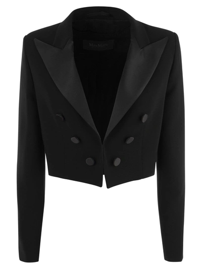 Max Mara Diletta - Spencer Jacket In Cady In Black