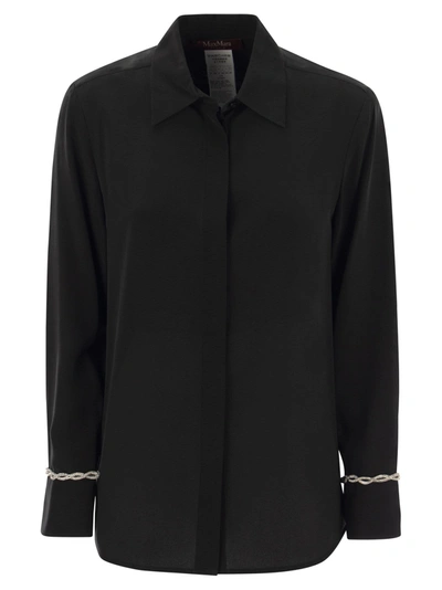 Max Mara Studio Celebre - Silk Shirt In Black