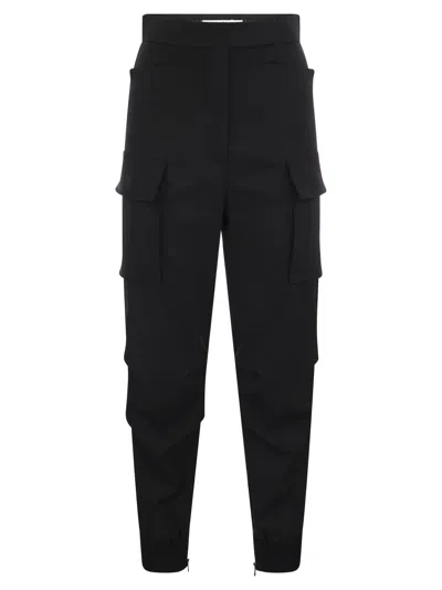 Max Mara Tskirt Cargo Trousers In Black
