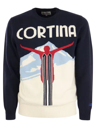 Mc2 Saint Barth Turbone 61 Intarsia-knit Jumper In Multi