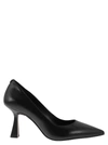 Manolo Blahnik Bb 70mm Lambskin Stiletto Pumps In Black