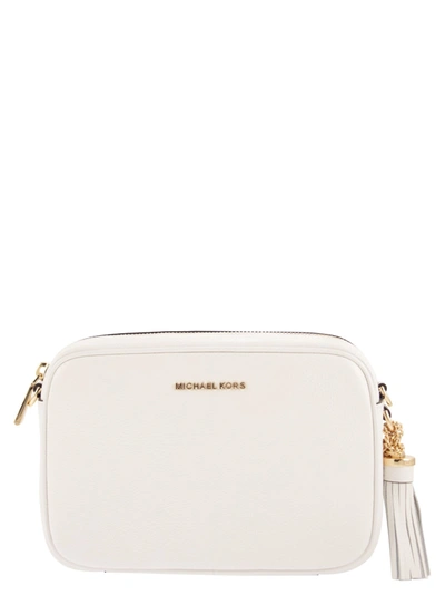 Michael Kors Ginny - Borsa A Tracolla In Pelle In White