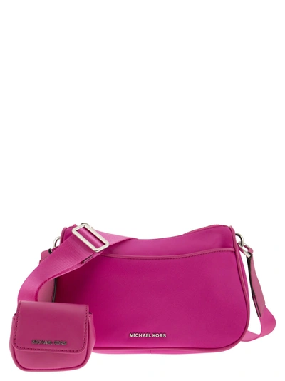 Michael Kors Jet Set Shoulder Bag In Cerise