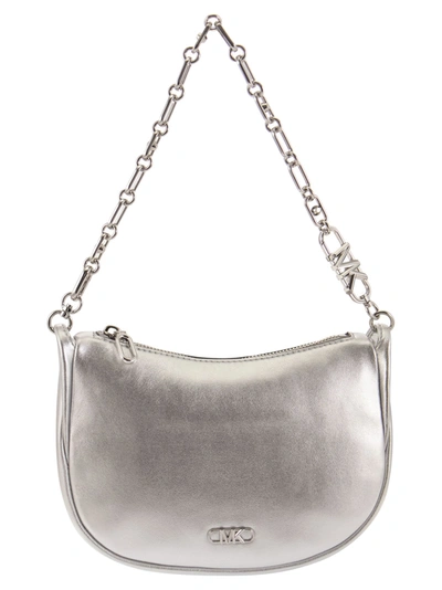 Michael Kors Kendall - Hand Clutch Bag In Silver