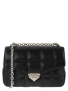MICHAEL KORS MICHAEL KORS SO HO SMALL QUILTED LEATHER SHOULDER BAG