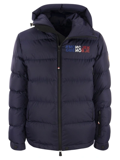 Moncler Grenoble Isorno Down Jacket In Blau Marí